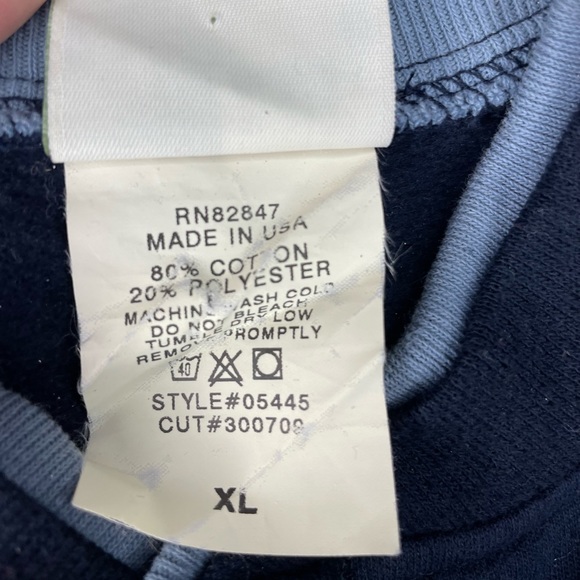 Vintage Lights of the United States Button Down Sweater Art Unlimited Size XL - Picture 5 of 11